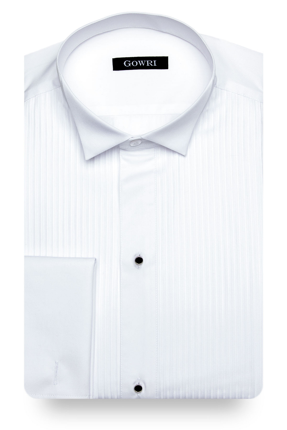 Poplin Tuxedo Shirt (buttonless)