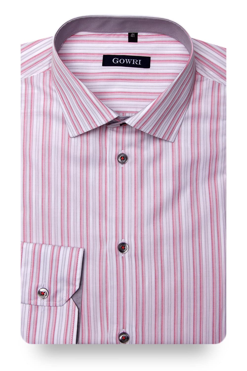 San Marco Pink Striped Shirt